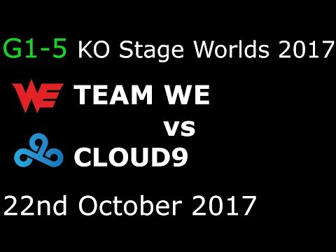 WE vs C9 Game 1-5 FULL HIGHLIGHTS 2017 WORLDS QUARTERFINALS
