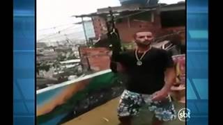 Vídeo mostra bandido ameaçando a polícia no morro do Juramento