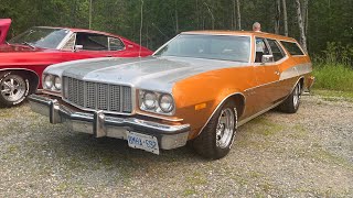 1974 Ford Gran Torino Brougham Station Wagon: Start Up, Exterior, Interior & Full Review