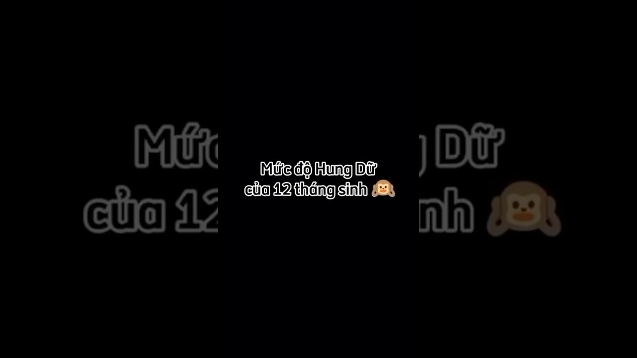 Mức độ hung dữ của 12 tháng sinh??😎#xuhuong#xuhuongyoutube