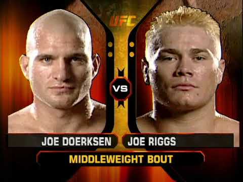 Joe Riggs vs Joe Doerksen full fight