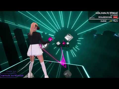 Supa Dupa Fly - Da Tweekaz Ft. 666 | Beat Saber | NO LIV