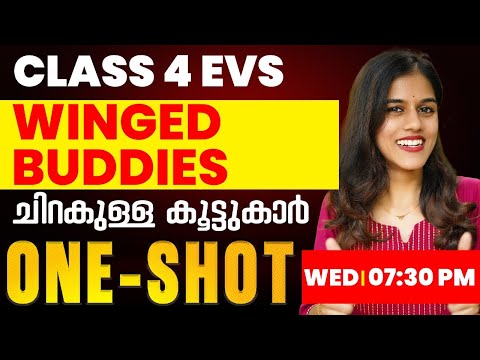 Class 4 EVS | Winged Buddies/ചിറകുള്ള കൂട്ടുകാർ | Oneshot | Exam Winner