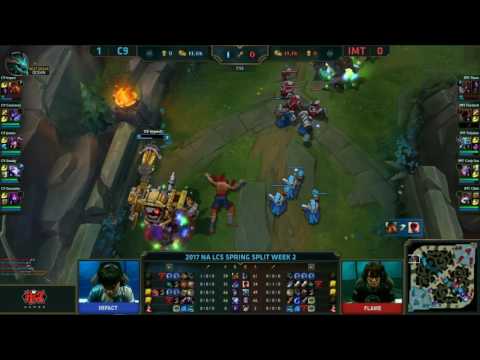 Dadorch and Flame with the sick towerdive IMT vs C9.