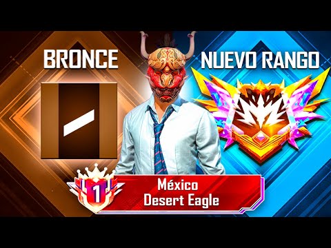 ¡SUBI DE BRONCE HASTA EL "NUEVO RANGO" en *20 MINUTOS* ☠️🔥 FREE FIRE
