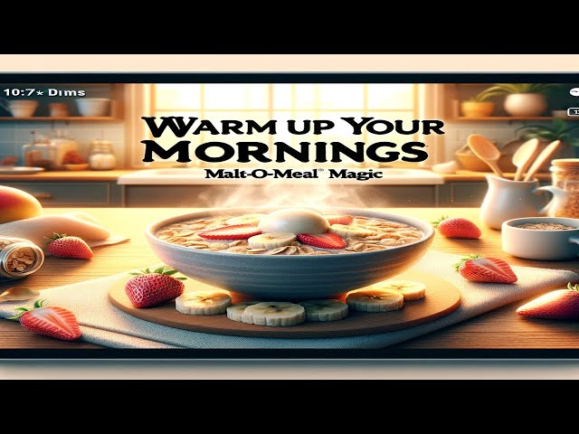 Vídeo relacionado con Malt-O-Meal, Original Malt-O-Meal - Cereal de desayuno caliente, cocción rápida, 28 onzas, 1 unidad