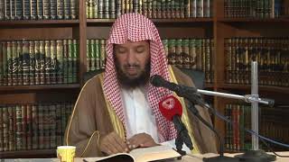 صورة التعليق على مقدمة أحكام القرآن للقرطبي 2  الشيخ أ د  سعد بن ناصر الشثري