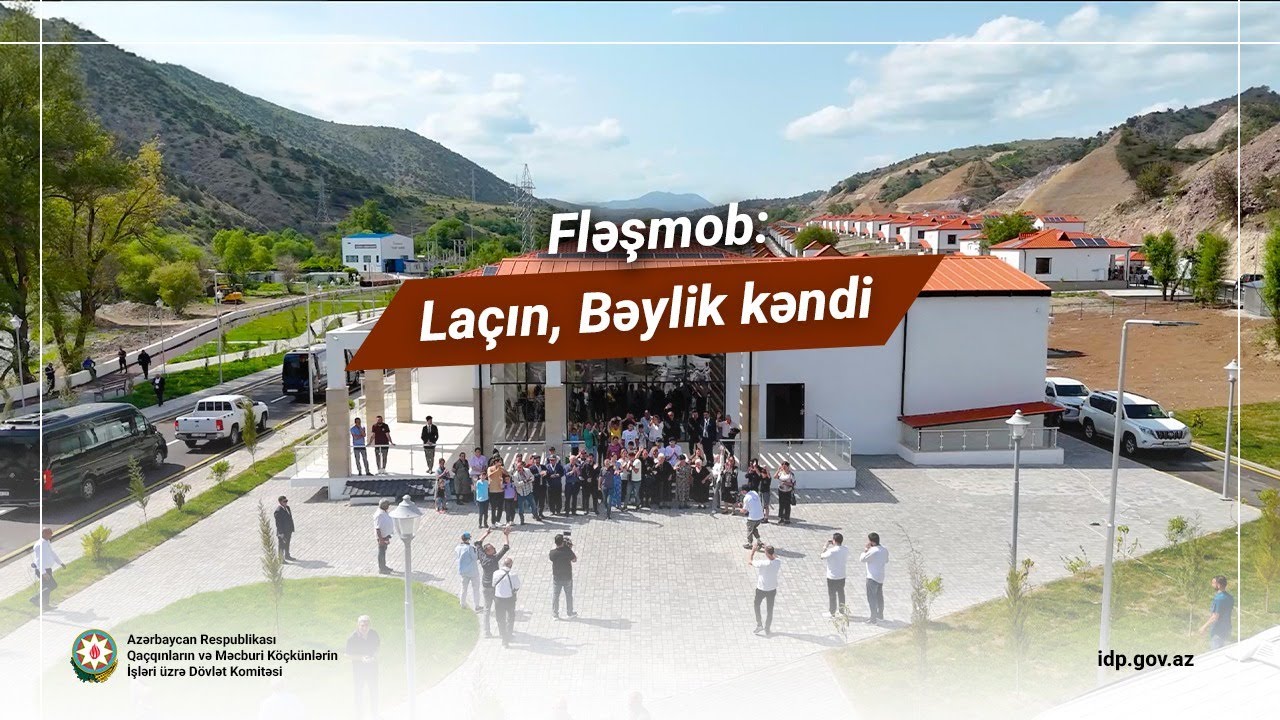Laçın rayonun Bəylik kəndindən FLƏŞMOB