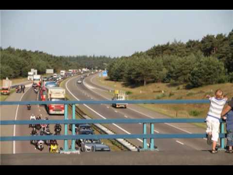 Motorrijder komt om bij ongeval op A28