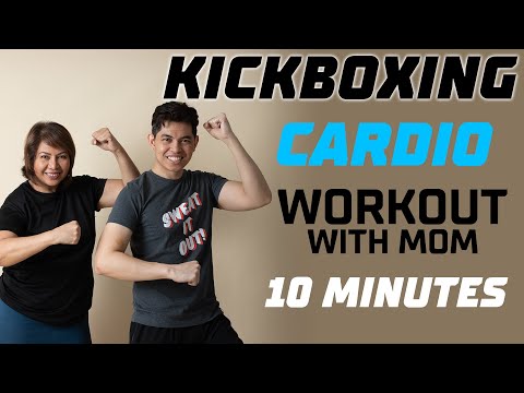 10 MIN KICKBOXING CARDIO WORKOUT • Keoni Tamayo • Workout #223