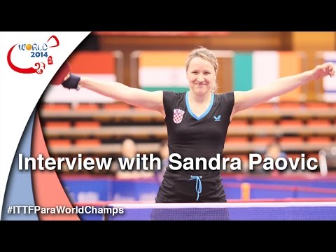 Paovic #ITTFParaWorldChamps Interview