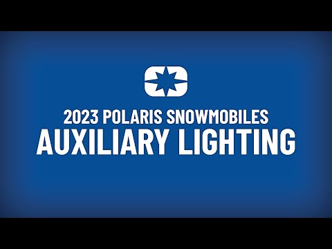 Polaris Engineered Auxiliary Lighting for Snow - Polaris Snowmobiles