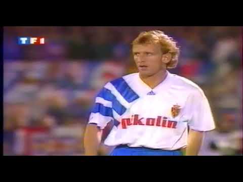 Caen vs Real Zaragoza 32avos de final Copa UEFA Temporada 1992-1993