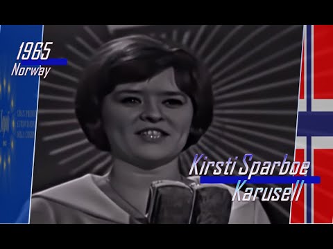 eurovision 1965 Norway 🇳🇴 Kirsti Sparboe - Karusell ᴴᴰ