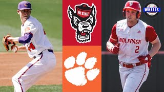 NC State vs Clemson Highlights (Great Game!) | 2022 College Baseball Highlights