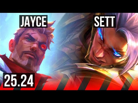 JAYCE vs SETT (TOP) | KR Master | 25.24