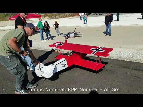 Hangar 9 Fokker DVII - F4 Competition Flight