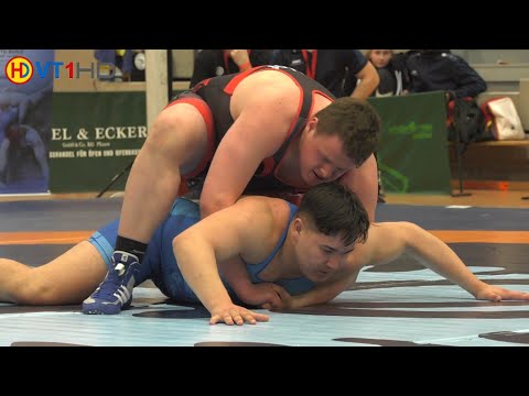 🤼 | Wrestling | German Championships 2019 Juniors (Greco) - 130kg 1/2 Final | Fleischer vs. Schmidt