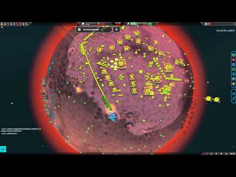 Planetary Annihilation Gamma : 10 Player Free For All - Bomb Bot Horde!