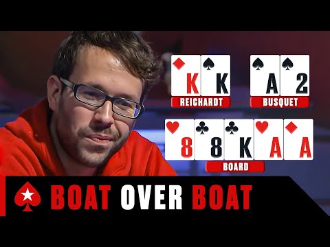 Top 5 Craziest FULL HOUSES in POKER ♠️ PokerStars