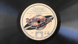 Elsie Carlisle - "What Is This Thing Called Love?" (1929)