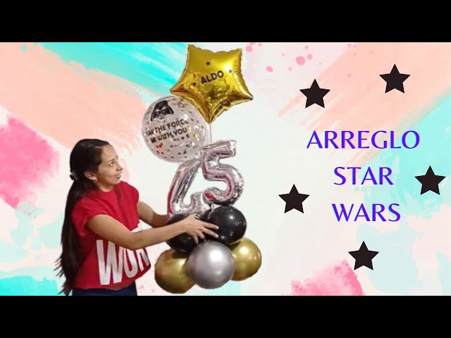 Vídeo relacionado con Globos de Star Wars - 65 Piezas para Decoración de Cumpleaños, Fiesta Temática con Decoraciones para Celebraciones