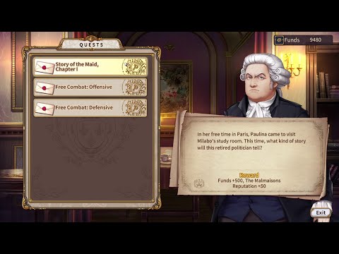 Banner of the Maid - Story of the maid 1 [no commentary]