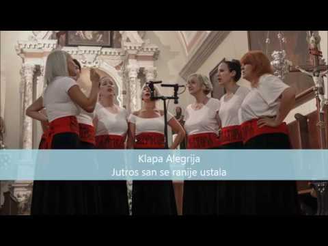 Jutros san se  ranije ustala - Klapa Alegrija, Supetar