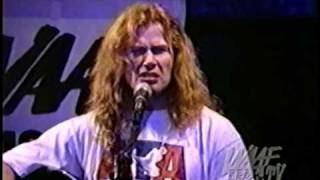 Megadeth - Use The Man (Unplugged In Boston 1998)