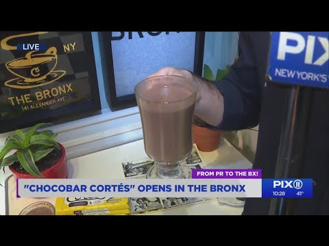 More from PIX11's visit to the new "Chocolate Cortés" in The Bronx
