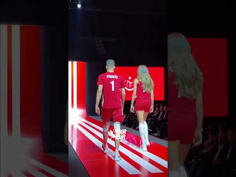 🇹🇷 MİLLİ TAKIMIN YENİ FORMALARI! 🔴⚪️⚫️ #fileninsultanları #volleyball #handebaladın