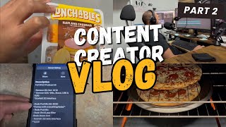 Content Creator Vlog: PART 2:  2-Year-Old Expired Lunchable, Facebook Marketplace, Gym Vibes