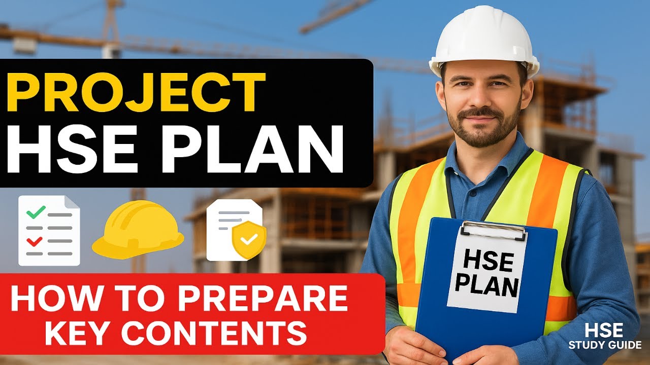 Project HSE Plan | How To Prepare HSE Plan | What are contents in HSE Plan @hsestudyguide