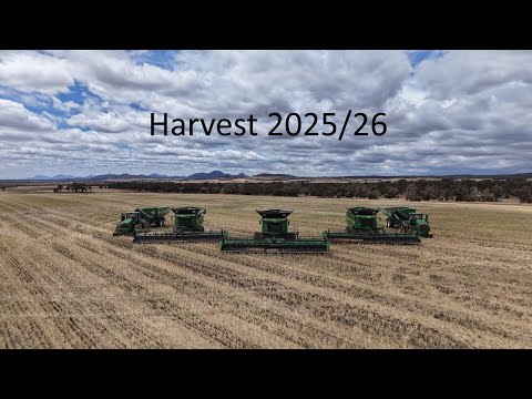 Harvest Season 2025/26 in Australia 🇦🇺 | 10500ha of canola/barley and wheat