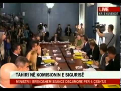 Tahiri në Komisionin e Sigurisë