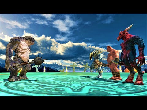 Cave Troll vs 3 strongest unit factions Animal revolt battle simulator