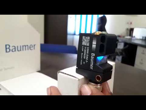 Baumer make Ultrasonic Distance measurement sensor (U500) Teaching