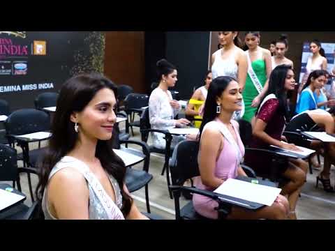 Watch the BTS of Femina Miss India 2023 Trends Miss Fashion Quotient Sub Contest