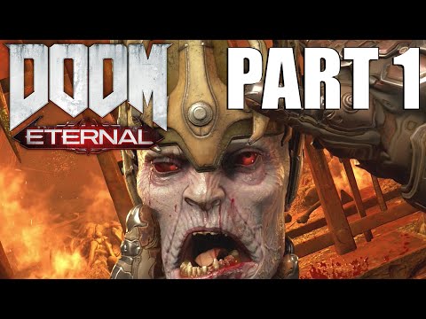 DOOM ETERNAL Walkthrough Gameplay Part 1 - FULL GAME PC ULTRA