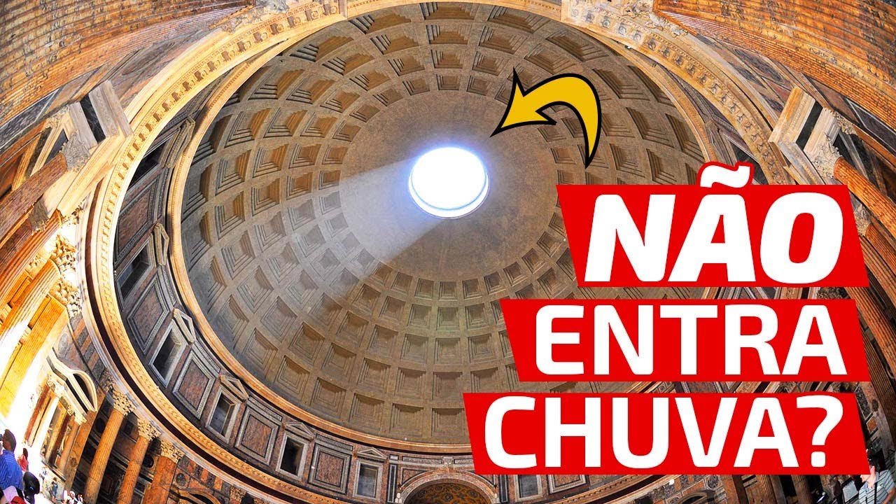 O Monumento mais bem preservado da Roma Antiga | Pantheon de Roma
