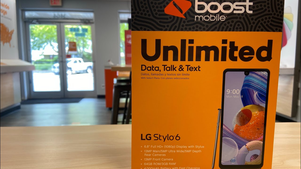 Stylo 6 Boost Mobile Unboxing