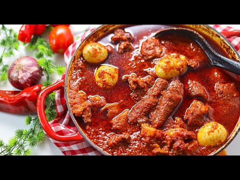 HOW TO MAKE NIGERIAN ASSORTED MEAT STEW - BUKA STEW  I Nigerian Food Recipe