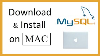 How to install MySQL 8.0.22 Server  latest version on MAC OS