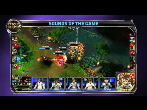 Sounds of the Game: Copenhagen Wolves vs ROCCAT | W2D2 S4 EU LCS Summer split 2014