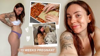 what I eat in a week - vegan & 15 weeks pregnant ❤️ + prepping to move house! *first baby* VLOG