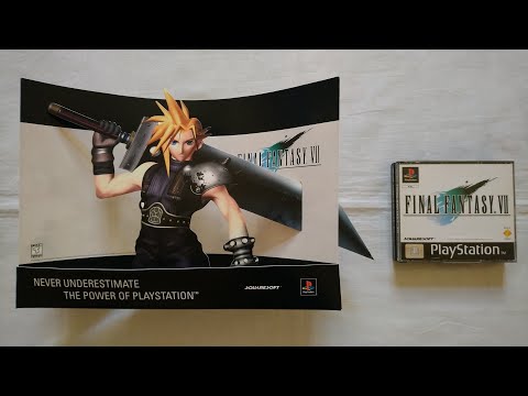 Retro Video Game Promo Collection (PART 133) - Final Fantasy VII Standee (Squaresoft,PS1)