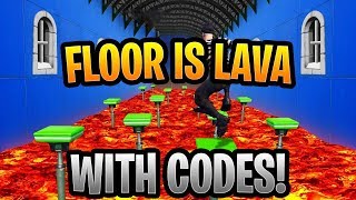Top 5 Best The Floor Is Lava Maps In Fortnite WITH CODES!