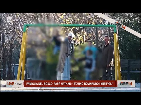 Famiglia nel bosco, papà Nathan: "Stanno rovinando i miei figli" - Ore 14 del 09/01/2026