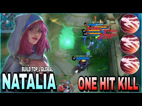 Natalia Best Build 2023 - Insane Damage - Build Top 1 Global Natalia ~ MLBB