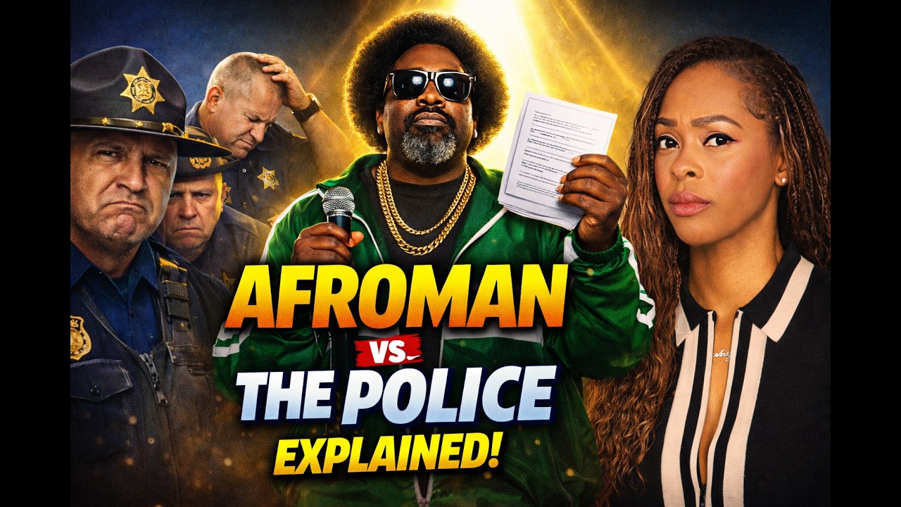 Afroman Versus The Police Explained | Hip Hop Versus Hurt Feelings | Daphnique Springs Reporting